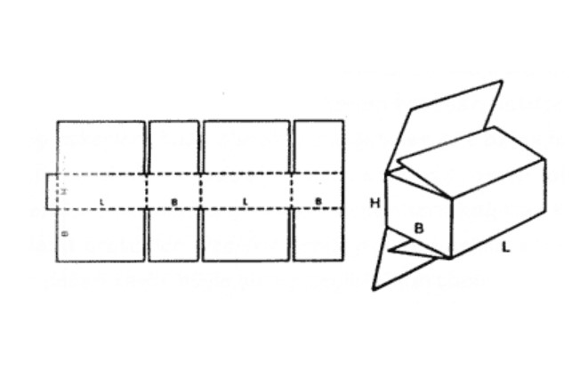 FEFCO 0203 Tam Kapaklı Kutu