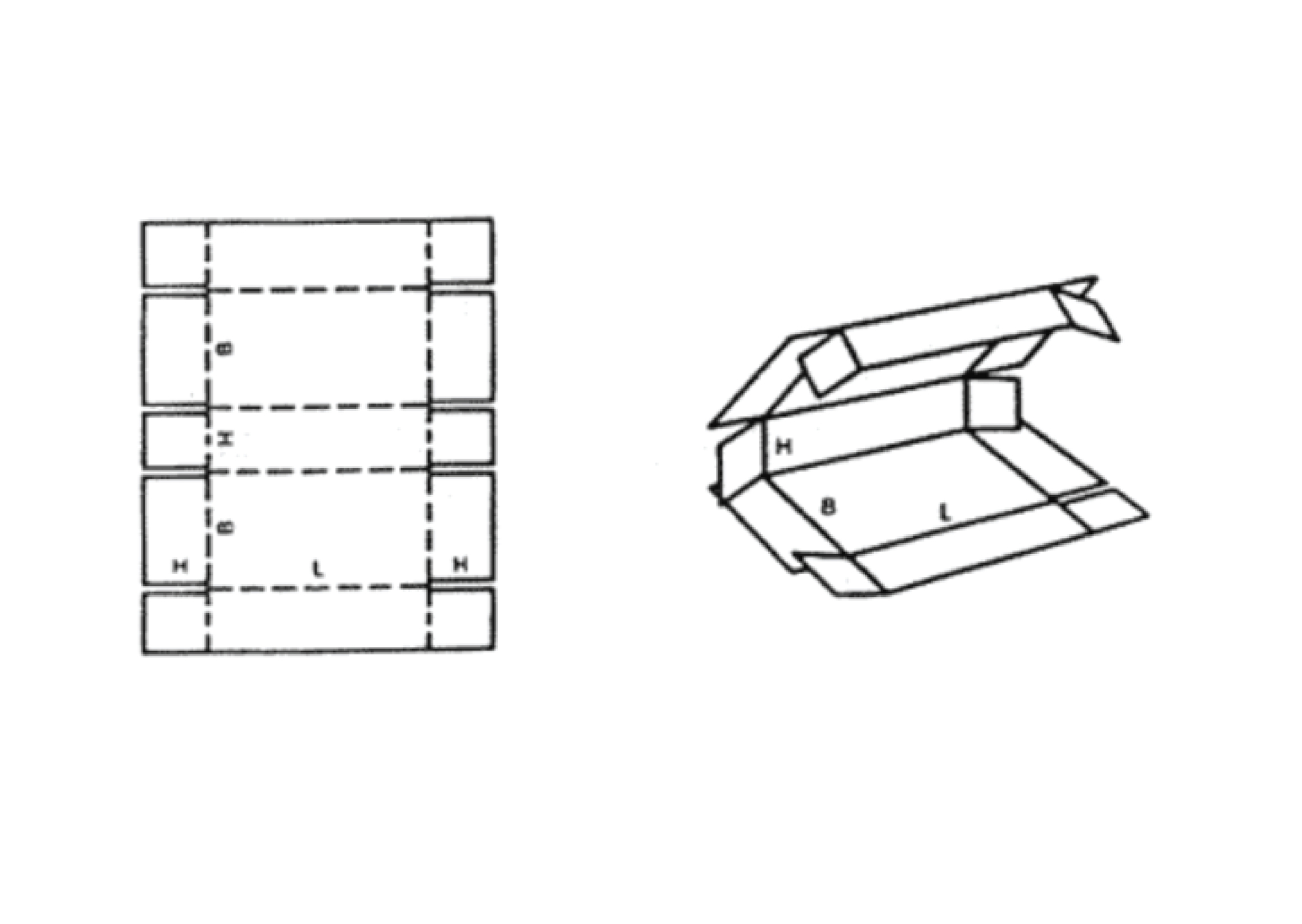 FEFCO 0409 Tek Parça Teleskopik Kutu