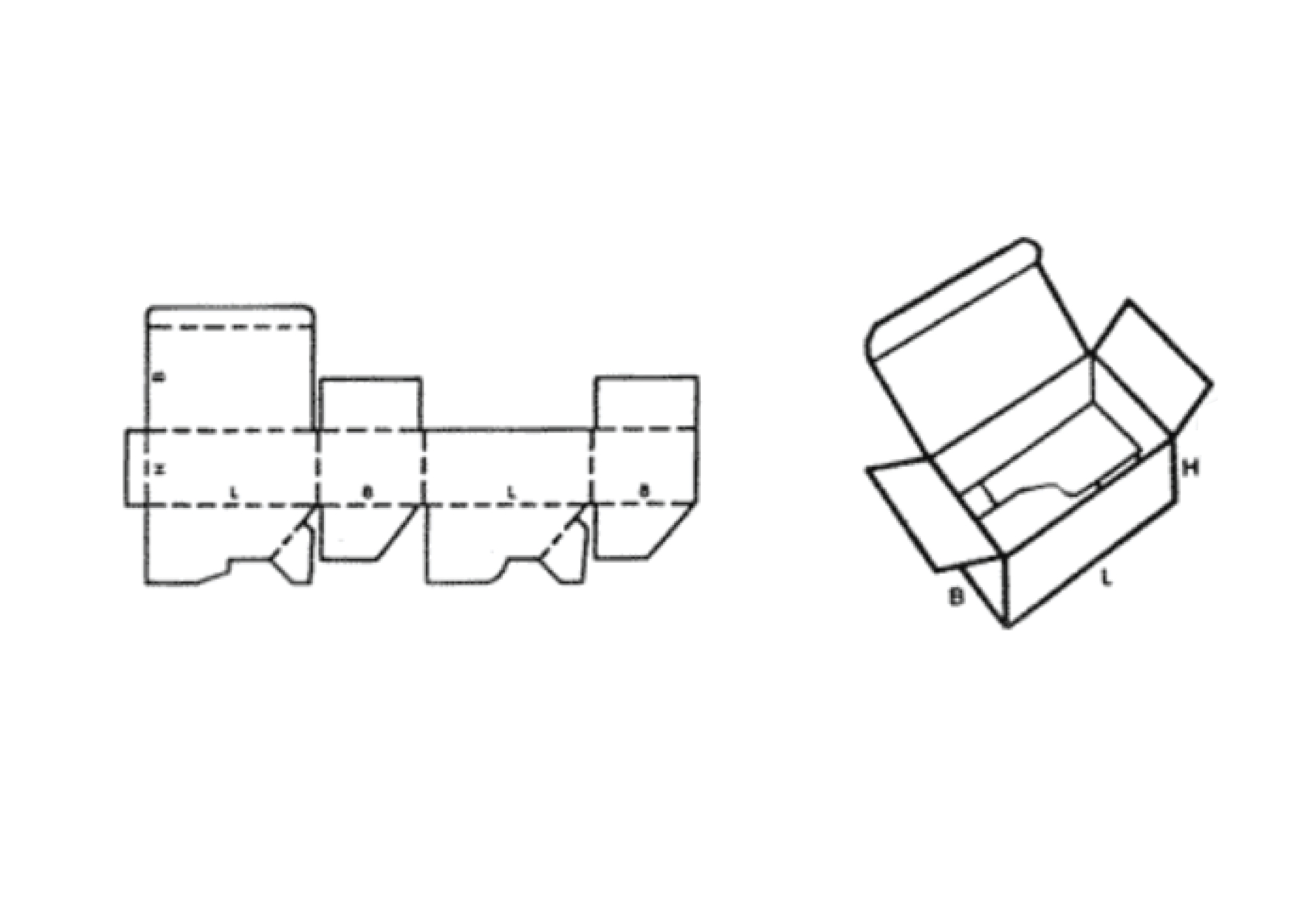 FEFCO 0713 Çökme Tabanlı Kutu